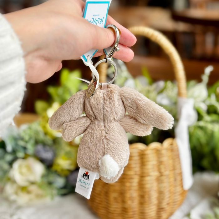 Bashful Beige Bunny Bag Charm06