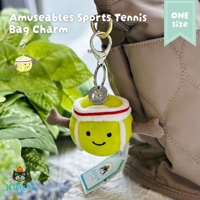 Amuseables Sports Tennis Bag Charm