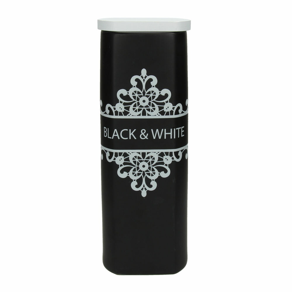 BLACK&WHITE レクタングルジャー Mサイズ
