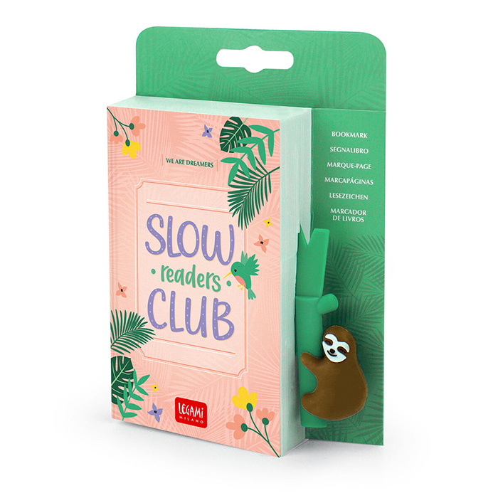 Slow Readers Club ブックマーク ナマケモノ01