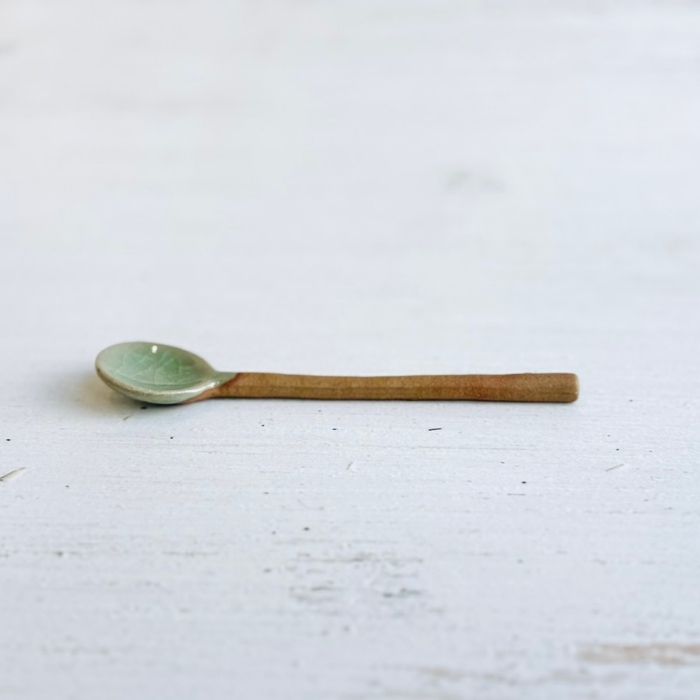 POTTERY SPOON グリーン03