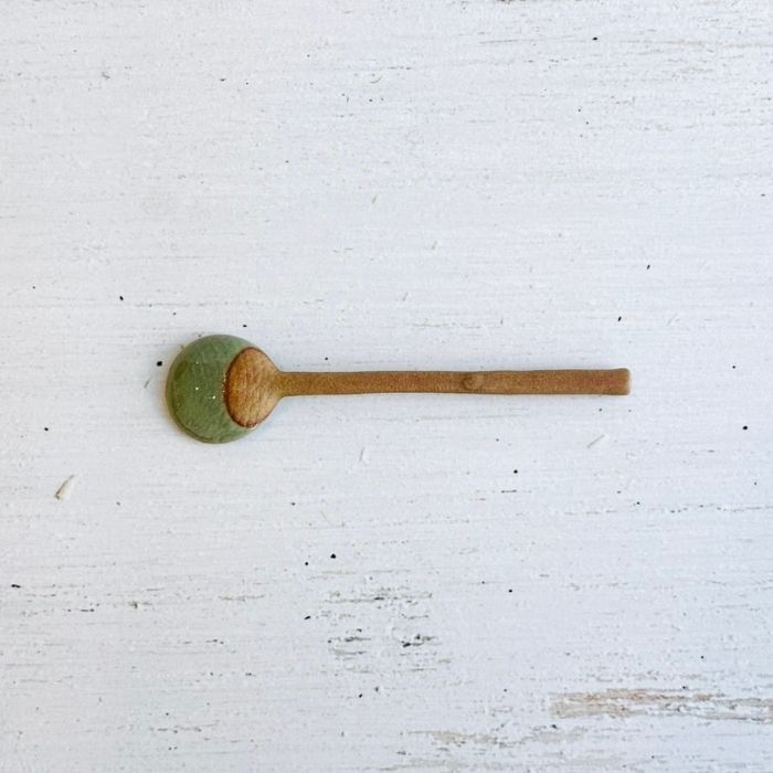 POTTERY SPOON グリーン05