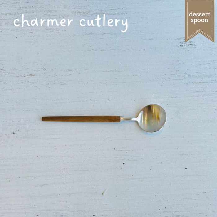 charmer wood デザートスプーン
