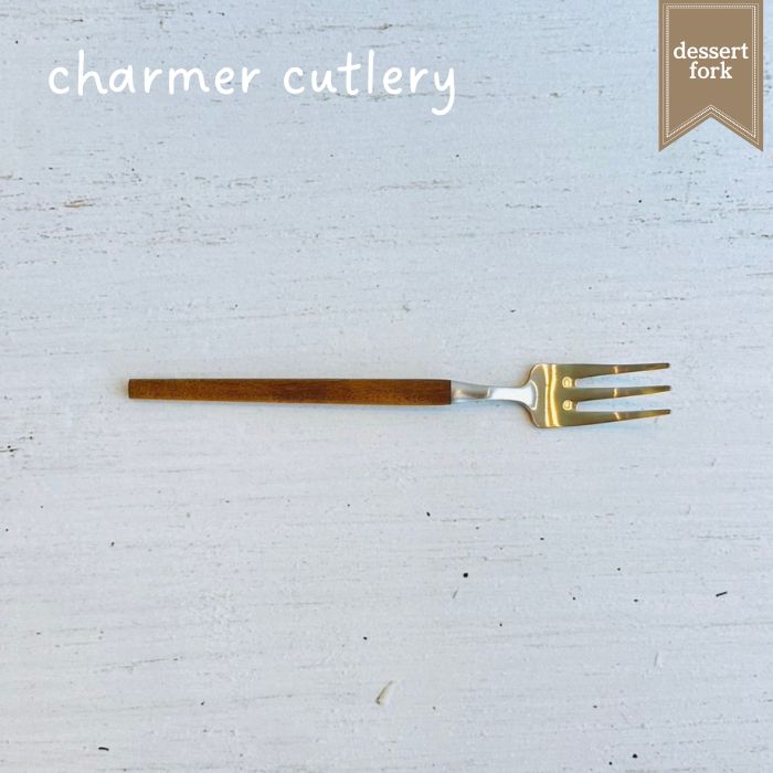 charmer wood デザートフォーク