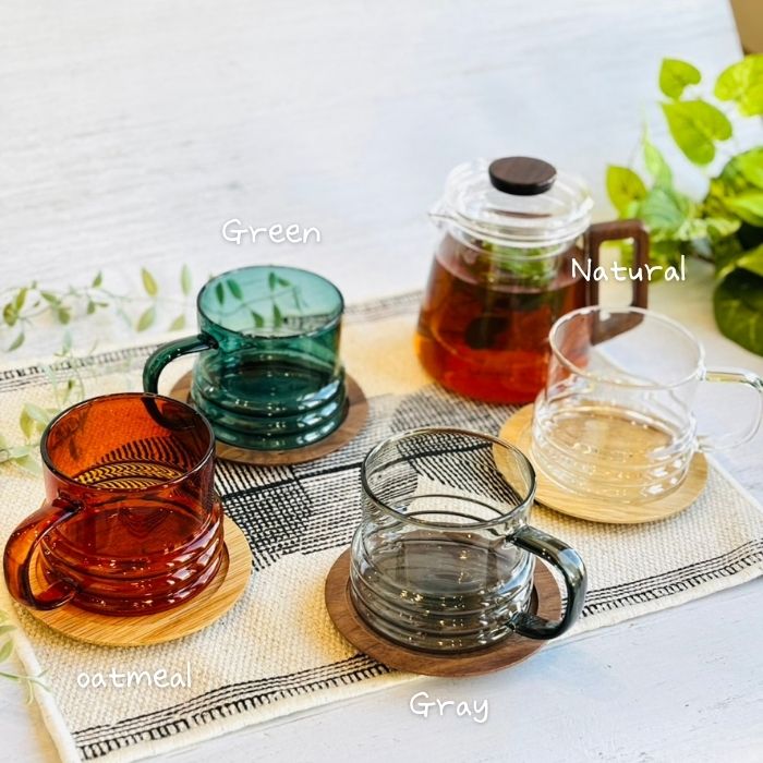 noon clear handle cup ナチュラル10