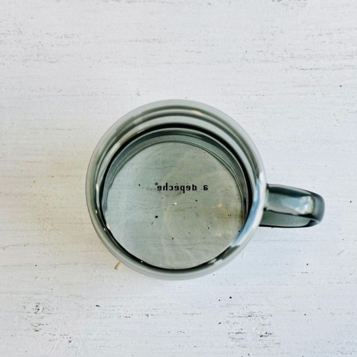 noon clear handle cup グレー06