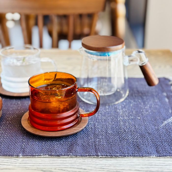 noon clear handle cup オートミール03