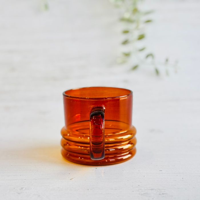 noon clear handle cup オートミール05