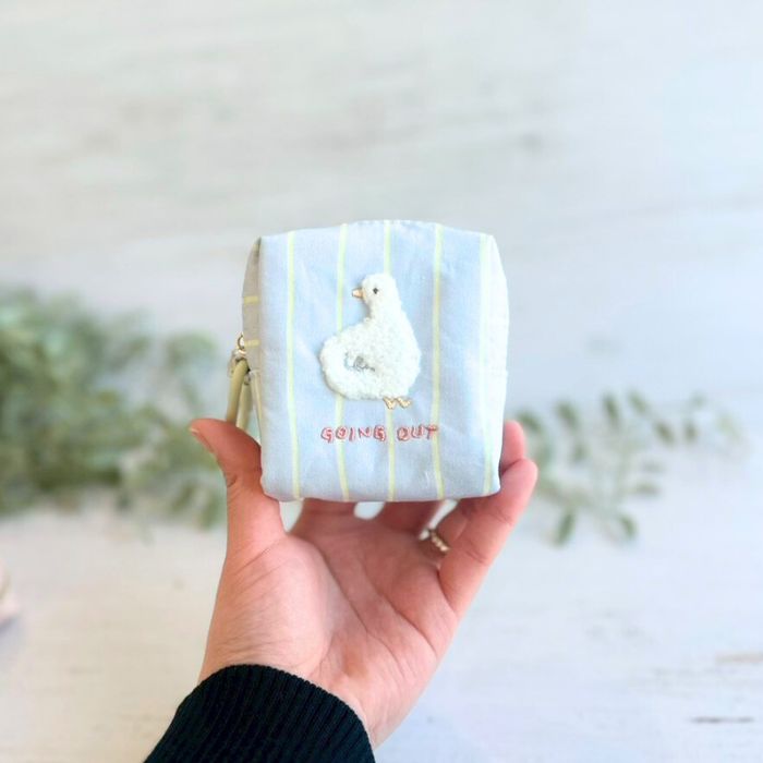 ピッコロット ミニポーチ あひる02