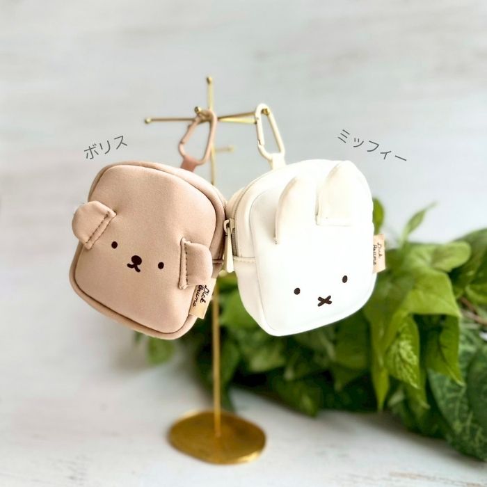 BRUNA FACE マイクロスクエアポーチ ボリス07