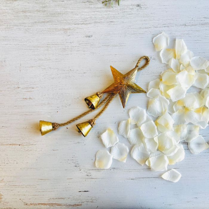 Asian Luxury クリスマスドアベル ゴールド03