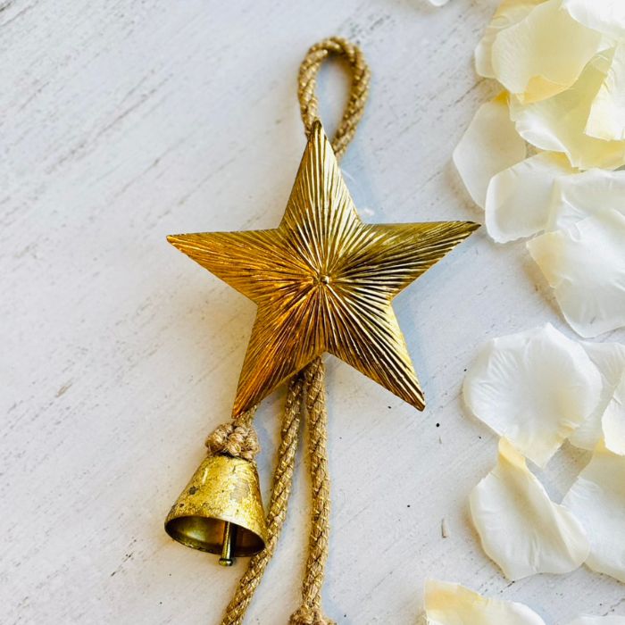 Asian Luxury クリスマスドアベル ゴールド04