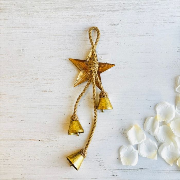 Asian Luxury クリスマスドアベル ゴールド06