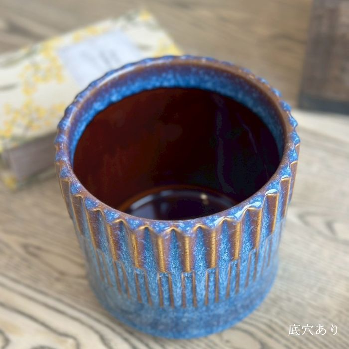 BRANCH　pot&saucer M Blue03