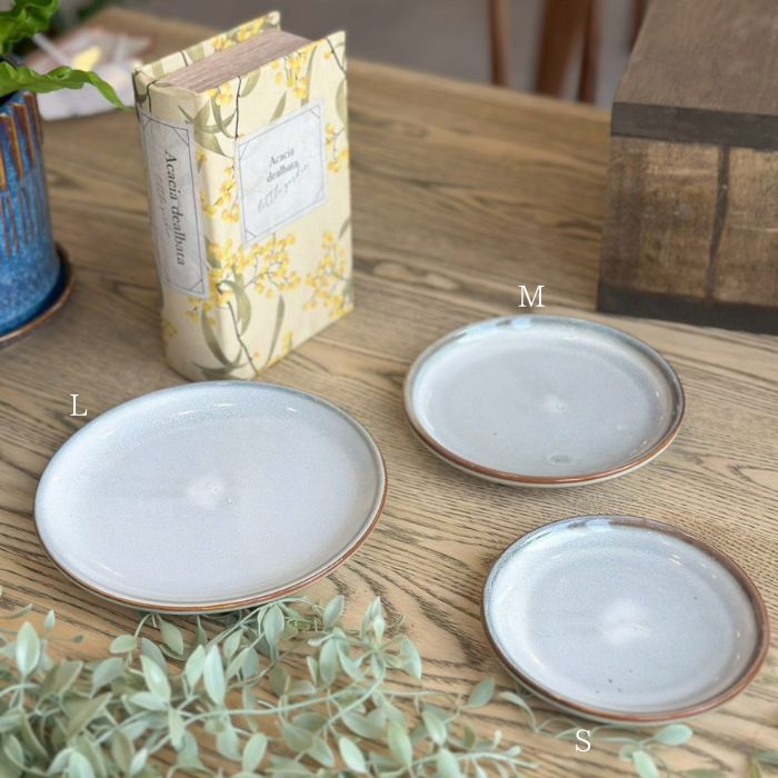 BRANCH　pot&saucer L White04