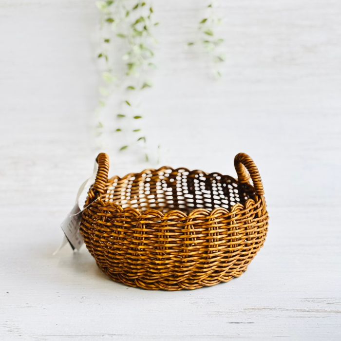 UTILE ラウンドローバスケット S ブラウン02