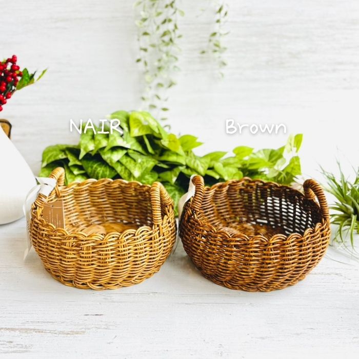 UTILE ラウンドローバスケット S ブラウン07