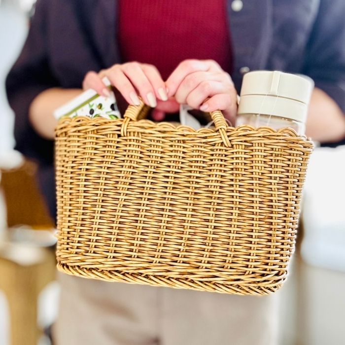 UTILE オーバルハンドルバスケット S ナイール07