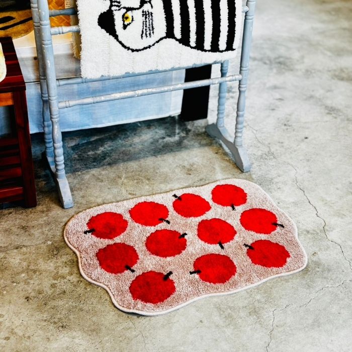 フルーツフロアマット EIBORIE アップル05