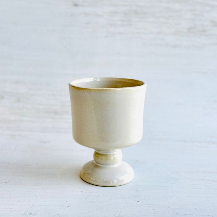 Sceneryvase スタンドポット アイボリー02