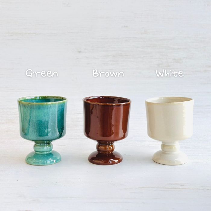 Sceneryvase スタンドポット アイボリー09