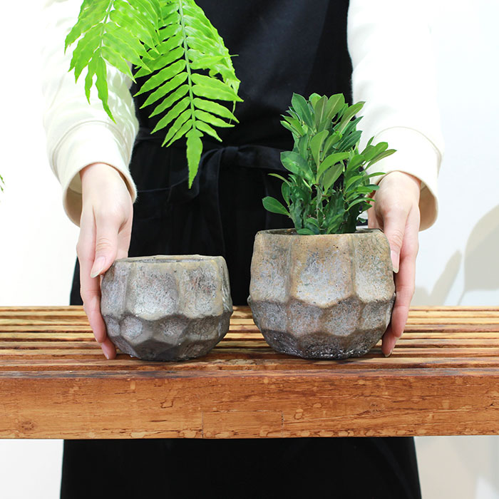 姫路市の雑貨店 Portus カフェも併設 todd 鉢カバー Mサイズ ゴールド セメント 鉢カバー 観葉植物 姫路市の雑貨店 Portus カフェも併設 todd 鉢カバー Mサイズ ゴールド セメント 鉢カバー 観葉植物