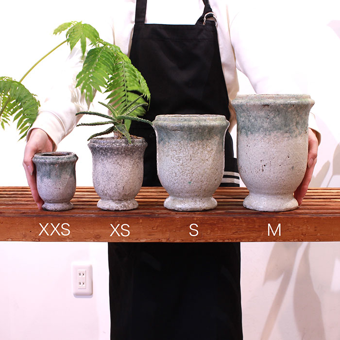 ＭＥＬＳ　鉢カバー　XXSサイズ　陶器　　鉢カバー　観葉植物01